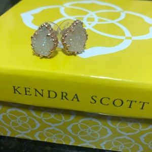 Kendra Scott rose gold Tess studs